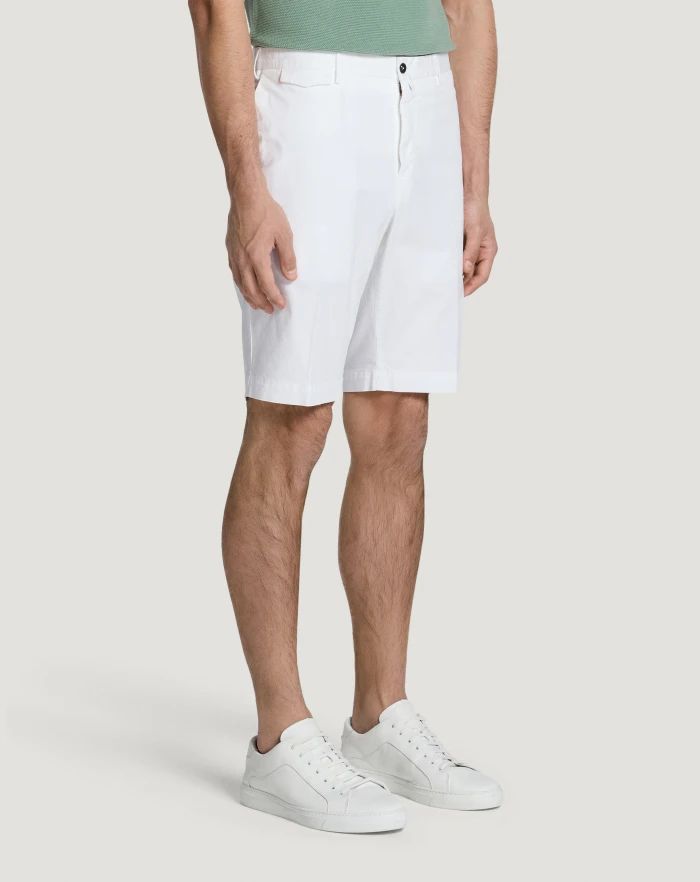 Pantaloni Torino Bermuda in gabardina stretch 2025