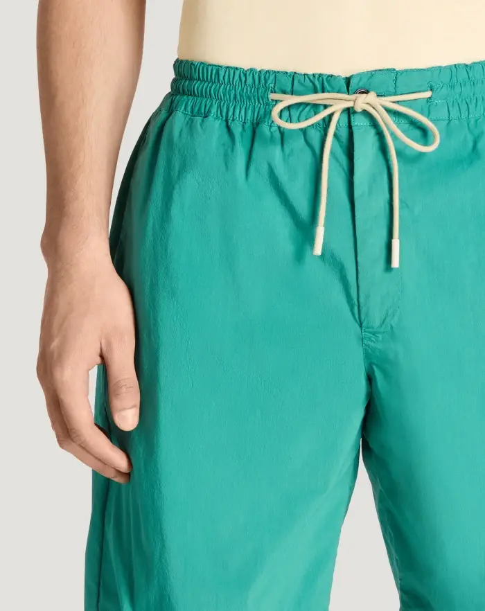 Pantaloni Torino Bermuda in popeline di cotone stretch Soddisfazione Garantita