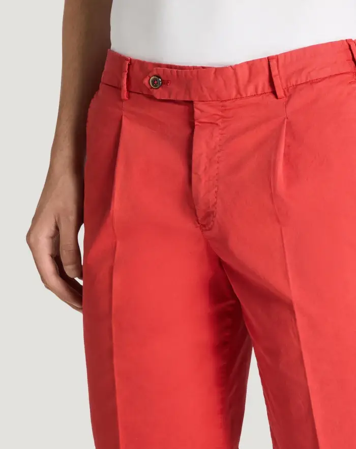 Pantaloni Torino Bermuda in gabardina di cotone Prezzo Ridotto