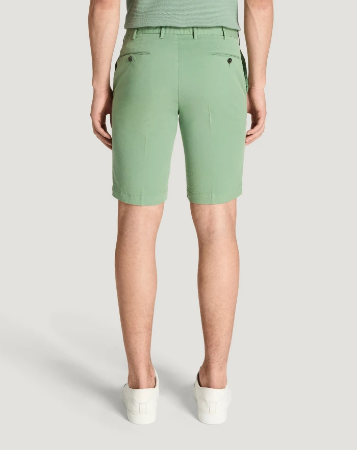 Pantaloni Torino Bermuda in gabardina stretch Sottocosto