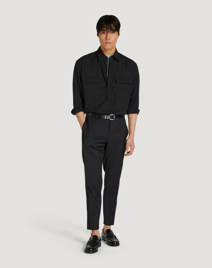 Pantaloni Torino Camicia in lana In Linea
