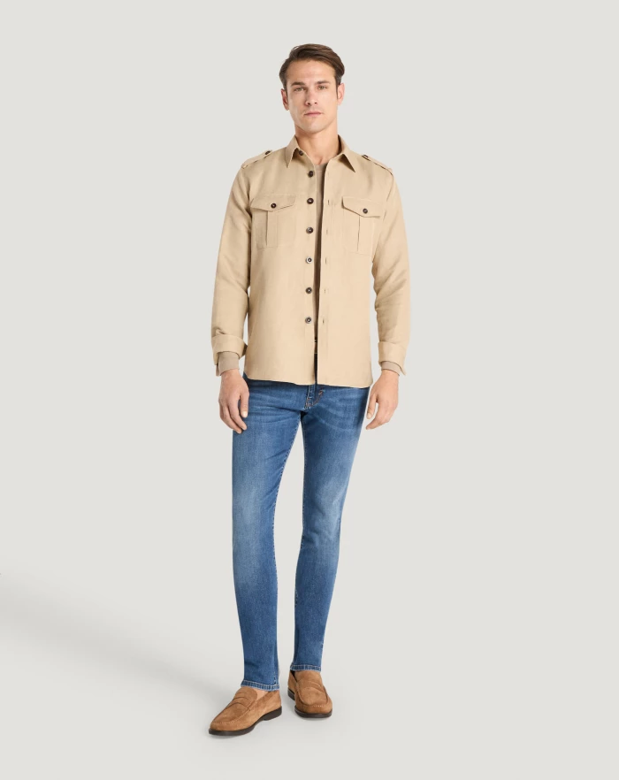 Pantaloni Torino Camicia in twill Acquista Ora