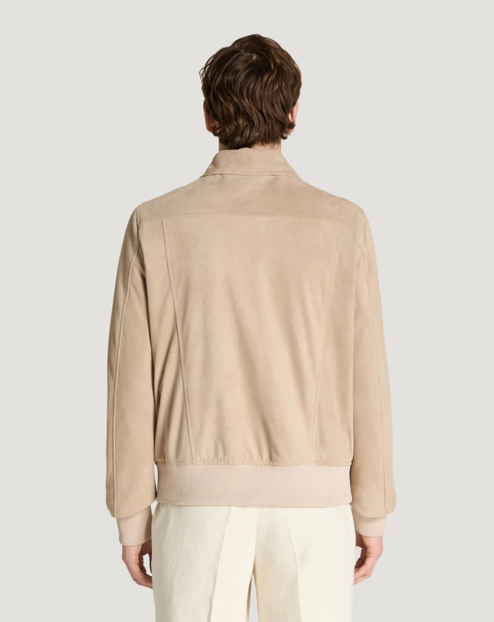 Pantaloni Torino Bomber in suede Soddisfazione Garantita