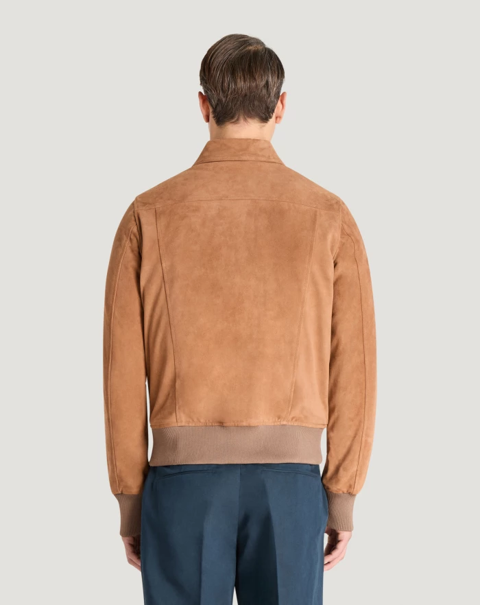 Pantaloni Torino Bomber in suede Negozi Online