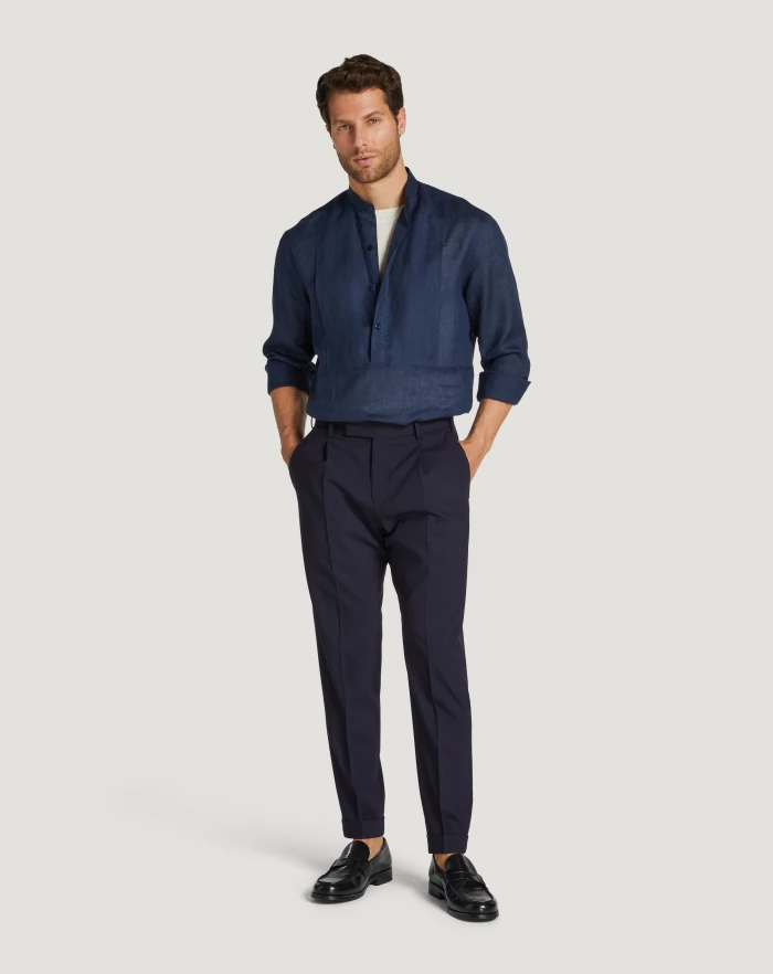 Pantaloni Torino Camicia in lino Promozione Limitata