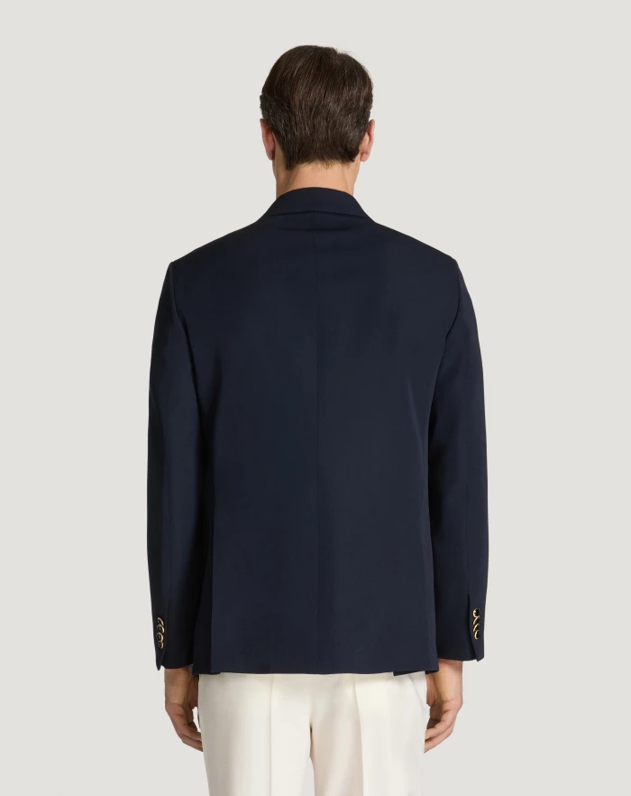 Pantaloni Torino Blazer in lana granité Fino Al -60%