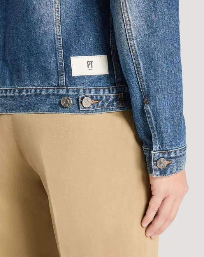 Pantaloni Torino Giacca in denim Affare Del Giorno