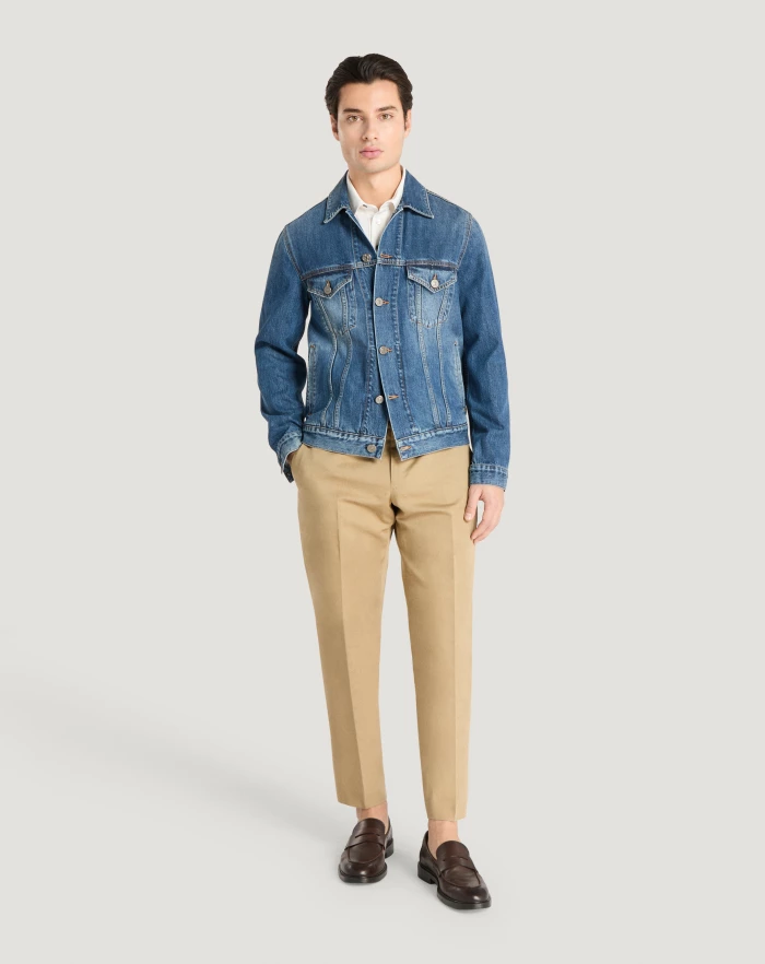 Pantaloni Torino Giacca in denim Affare Del Giorno