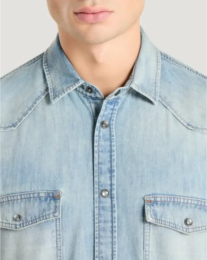 Pantaloni Torino Camicia in denim I Più Venduti