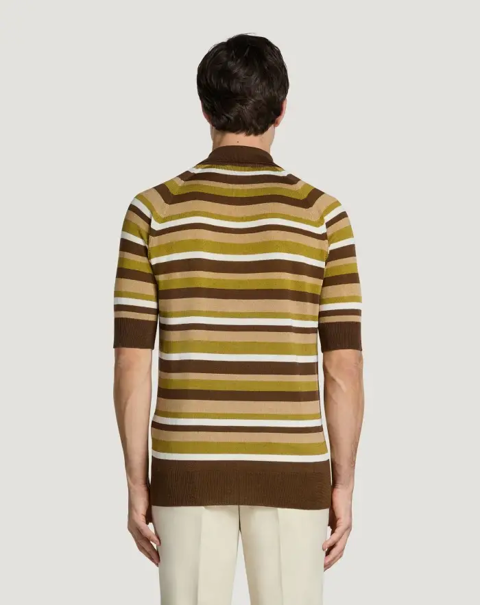 Pantaloni Torino Maglia in cotone e viscosa Italia