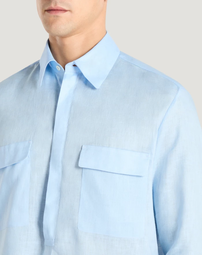 Pantaloni Torino Camicia in lino Soddisfazione Garantita
