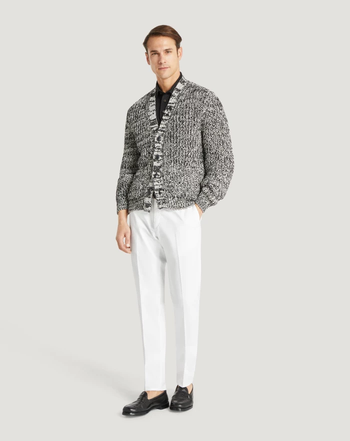 Pantaloni Torino Cardigan in cotone bio Acquista Ora