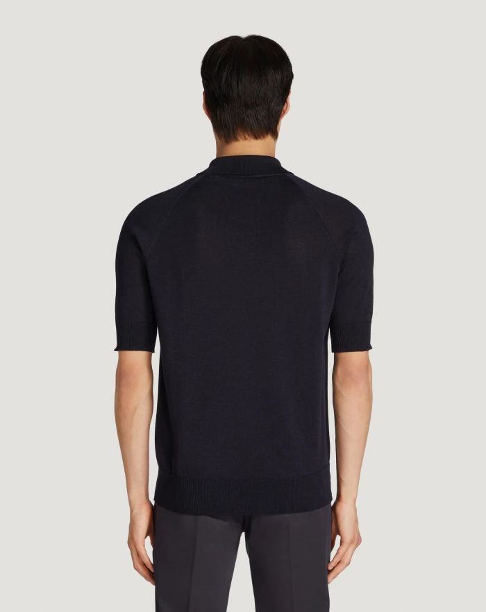 Pantaloni Torino Maglia in cotone e viscosa Sottocosto