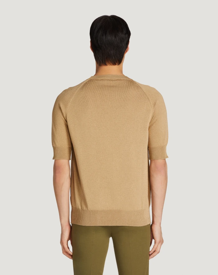 Pantaloni Torino Maglia in cotone e viscosa Sconto