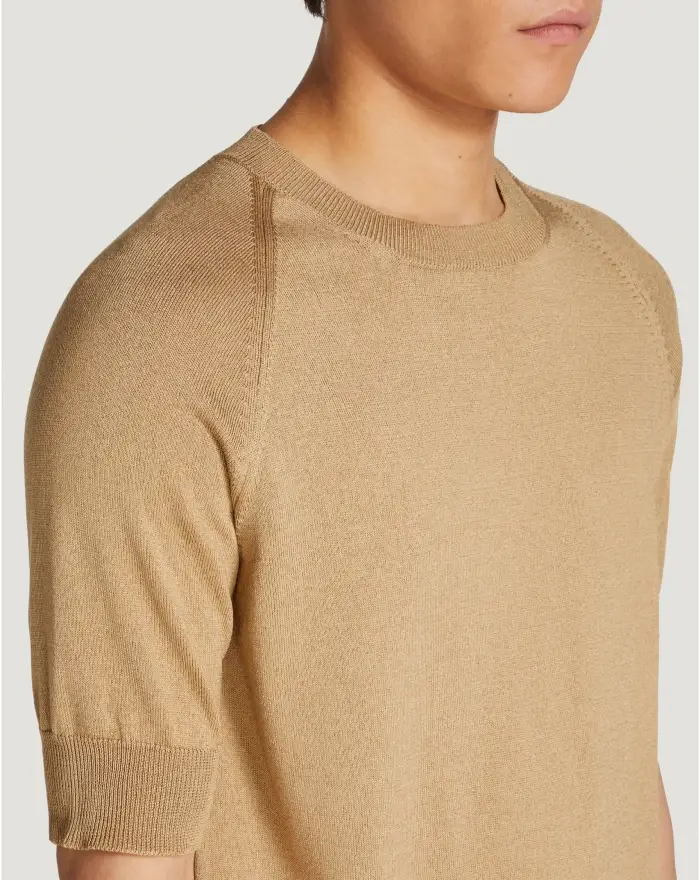 Pantaloni Torino Maglia in cotone e viscosa Sconto