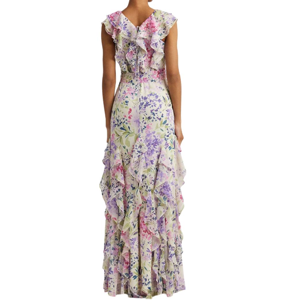LAUREN RALPH LAUREN ABITO A FIORI IN GEORGETTE 253933485001 SKU: 253933485001 Offerte giornaliere