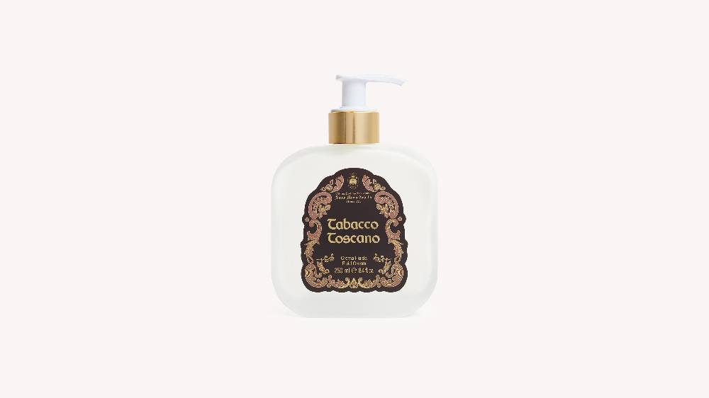 SANTA MARIA NOVELLA CREMA FLUIDA TABACCO TOSCANO 250ML 3181202250ML SKU: 3181202250ML In Vendita