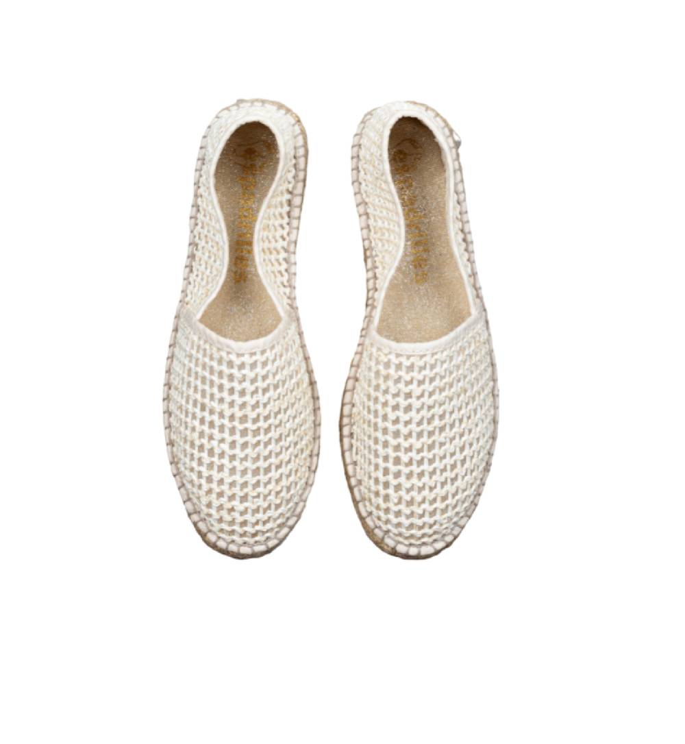 ESPADRILLES SLIP ON DENNY RETE BIANCA 1559119BLANCO SKU: 11559119BLANCO Offerta temporanea