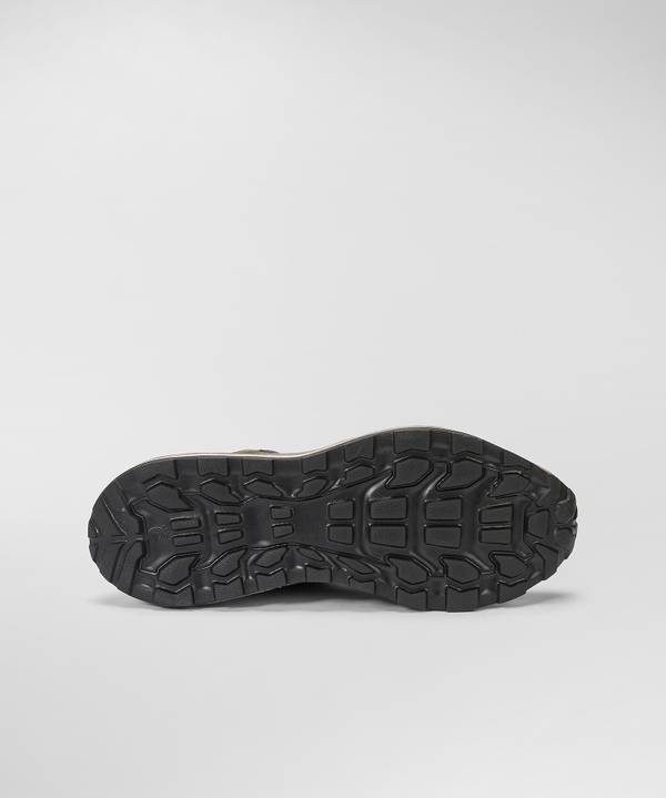 Peuterey Scarpa In Nylon E Pelle Con Suola Eva Effetto Used Offerta esclusiva