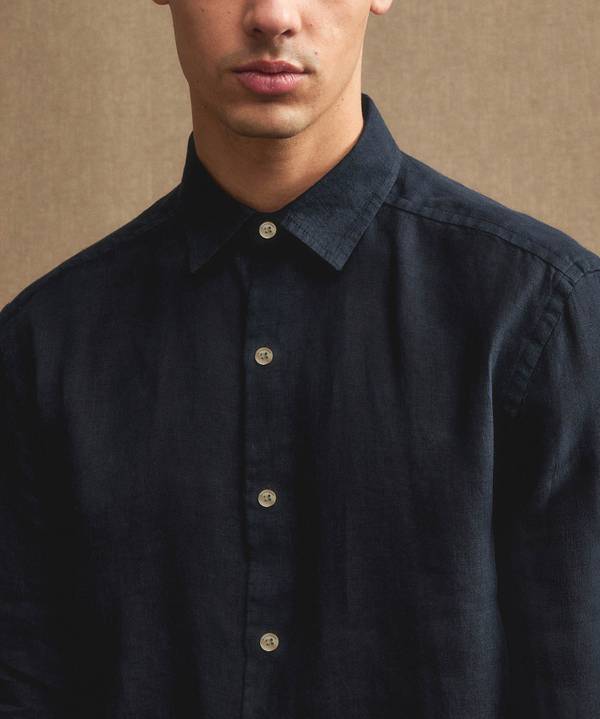 Peuterey Camicia in lino 50% di sconto per tempo limitato