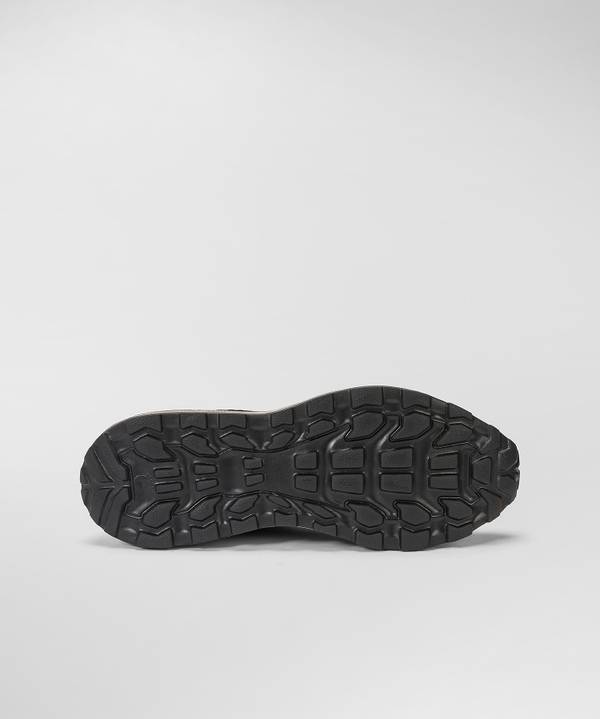 Peuterey Scarpa In Nylon E Pelle Con Suola Eva Effetto Used Spedizione Gratuita