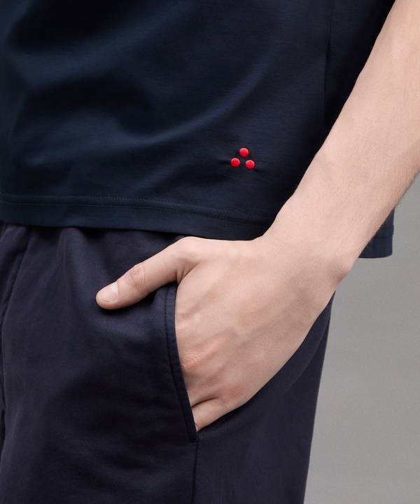 Peuterey T-Shirt In Cotone Brillante Soddisfazione Garantita