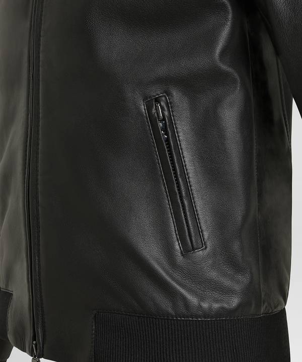Peuterey Giacca bomber in pelle Vendita Calda