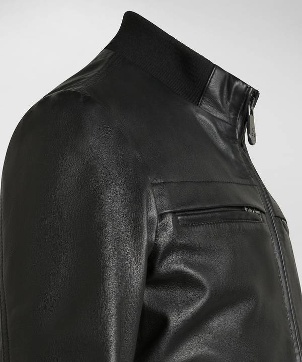 Peuterey Giacca bomber in pelle Vendita Calda