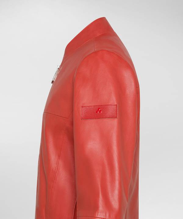 Peuterey Giacca biker in pelle Vendita Economica