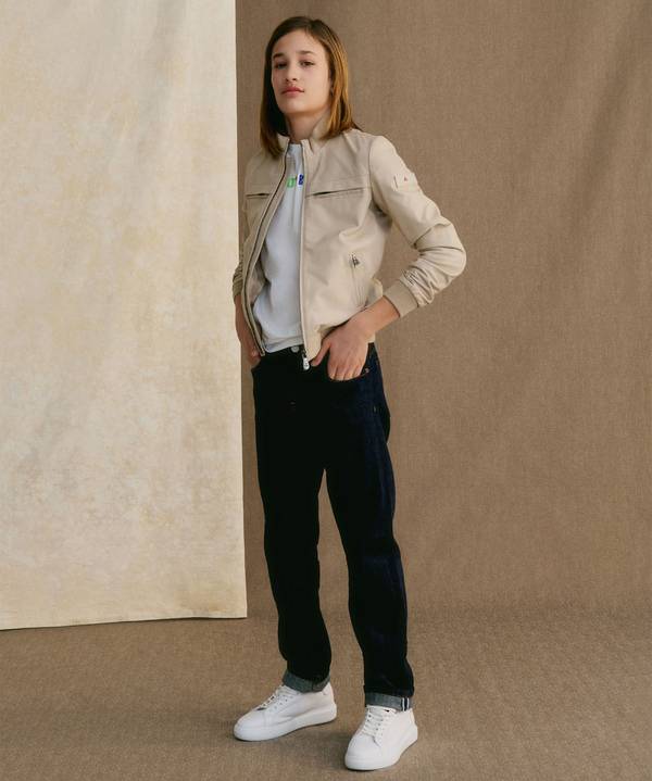 Peuterey Giacca bomber in pelle Vendite Flash