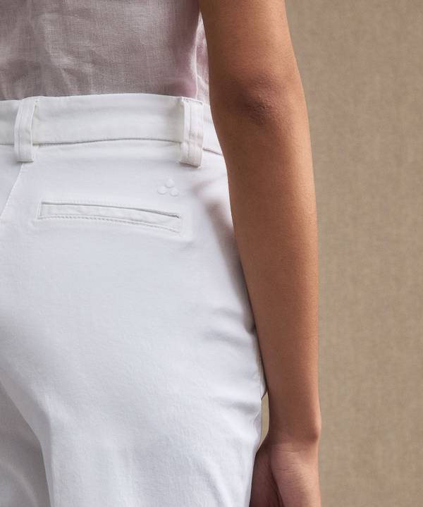 Peuterey Pantaloni in gabardine di cotone stretch Prezzo di fabbrica
