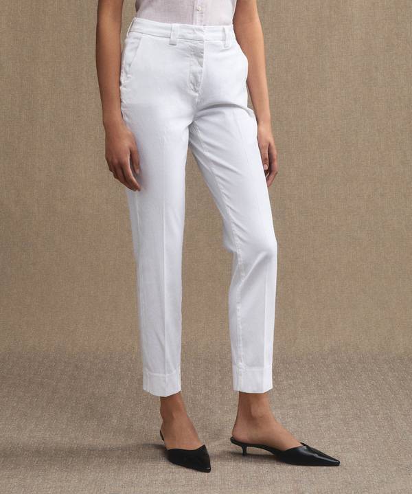 Peuterey Pantaloni in gabardine di cotone stretch Prezzo di fabbrica
