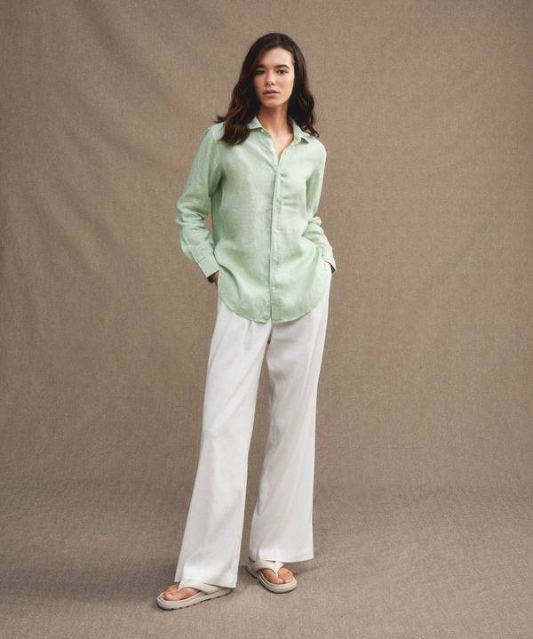 Peuterey Camicia fresca in lino Offerta speciale