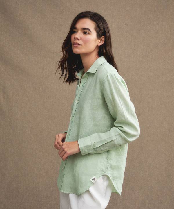 Peuterey Camicia fresca in lino Offerta speciale