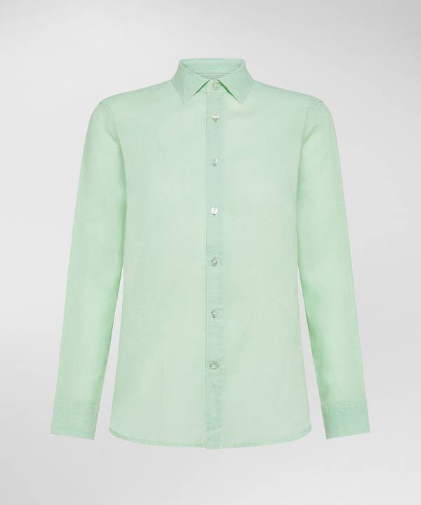 Peuterey Camicia fresca in lino Offerta speciale