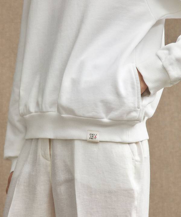 Peuterey Felpa in cotone con cappuccio Offerta esclusiva