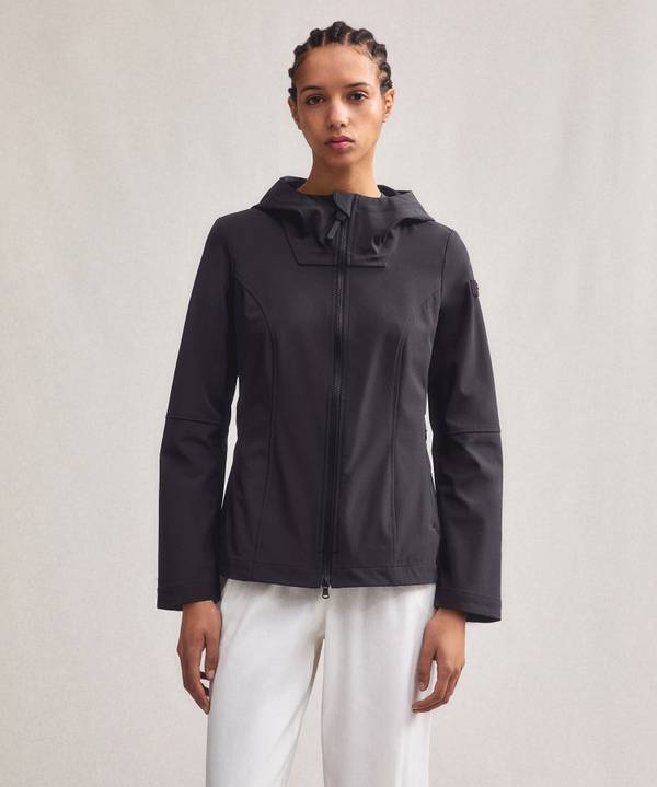 Peuterey Giacca corta in nylon stretch Offerta Giorno del Papà