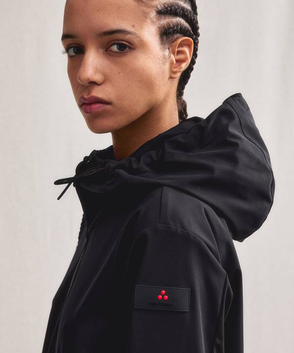 Peuterey Parka fishtail in nylon stretch Offerta Anniversario