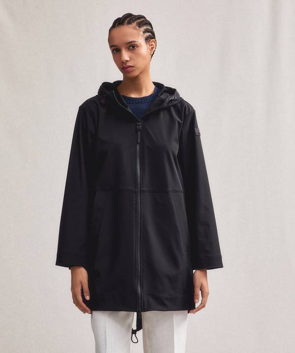 Peuterey Parka fishtail in nylon stretch Offerta Anniversario