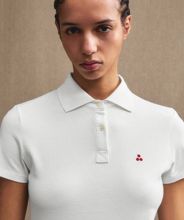 Peuterey Polo in cotone piquet Vendita calda