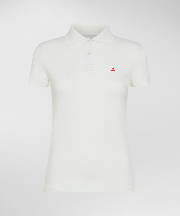 Peuterey Polo in cotone piquet Vendita calda