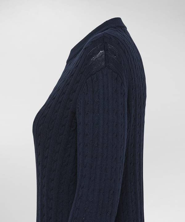 Peuterey Maglia a treccia in tricot di cotone Offerta temporanea