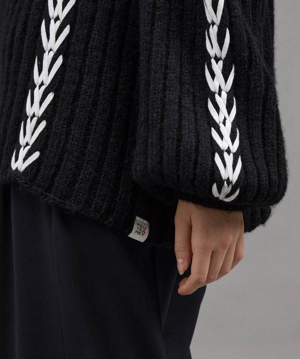 Peuterey Maxi Maglia In Alpaca Lavorata A Mano Prezzo basso