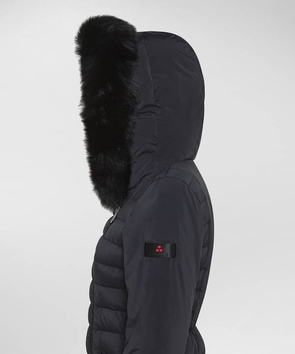 Peuterey Piumino Slim Con Pelliccia Super Saving Price