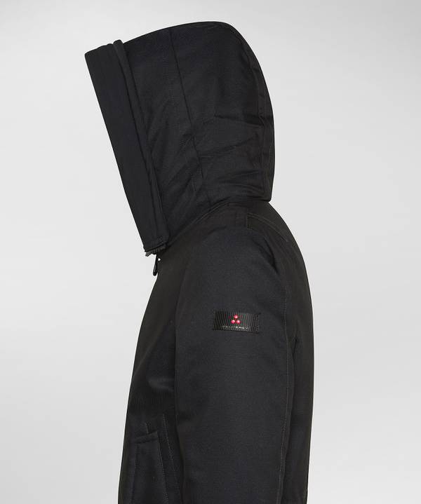 Peuterey Parka Resistente In Tessuto Made In Italy Con Pelliccia Fino al 65% di sconto