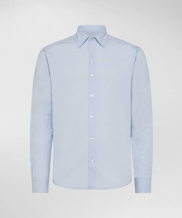 Peuterey Camicia in popeline di cotone Enormi sconti