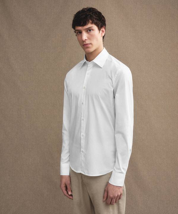 Peuterey Camicia in popeline di cotone 50% di sconto con spedizione gratuita