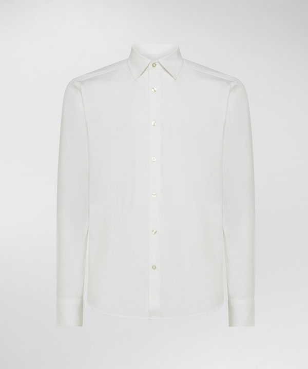 Peuterey Camicia in popeline di cotone 50% di sconto con spedizione gratuita