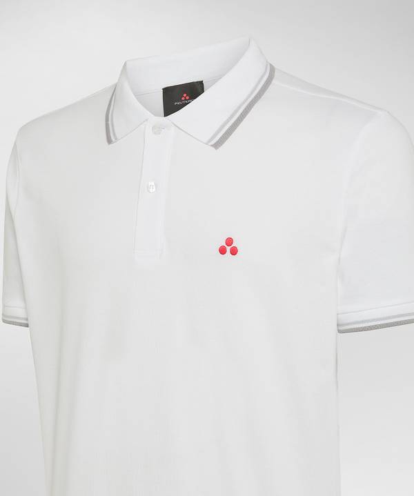 Peuterey Polo in piquet di cotone stretch Trasporto libero internazionale