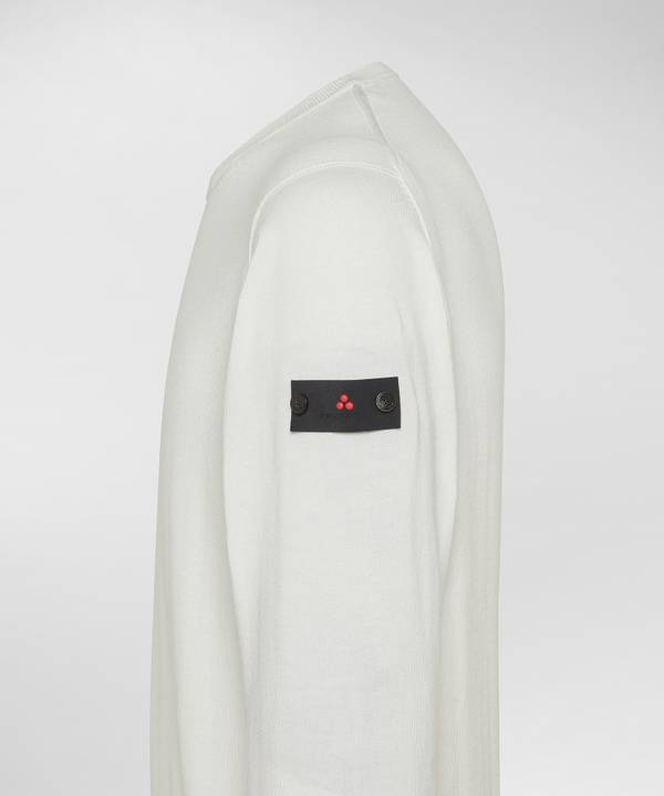 Peuterey Maglia tricot con logo ricamato Esporta salva